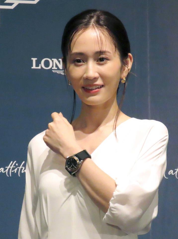 　「ロンジン」１００周年記念イベントに出席した前田敦子