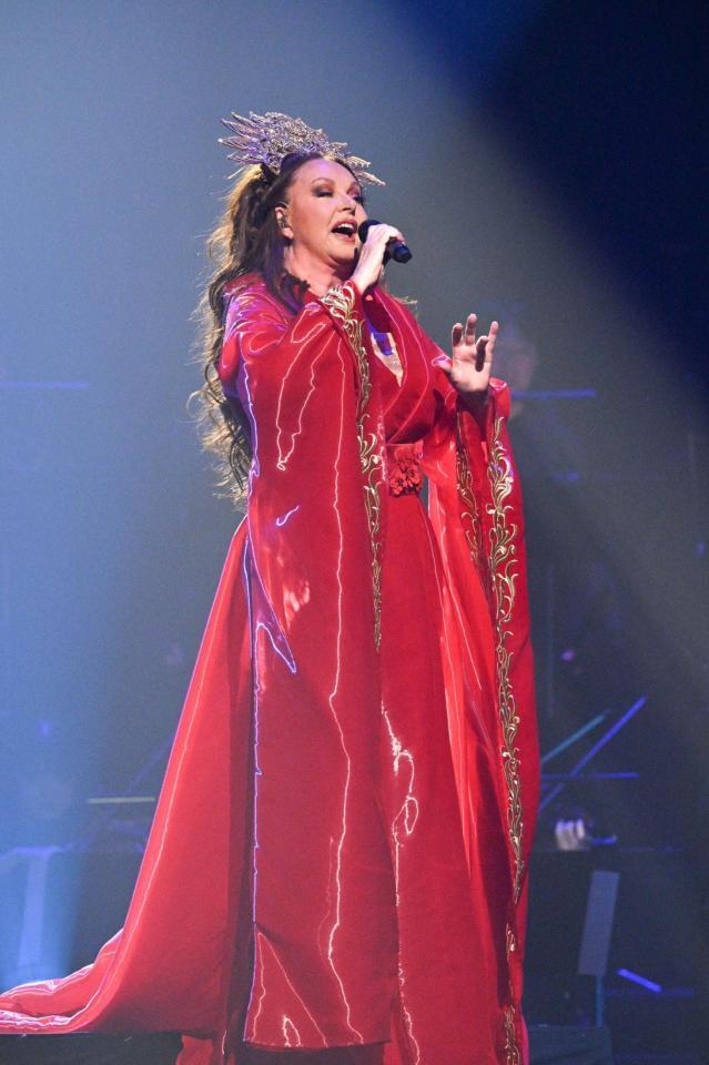 　来日公演を行ったサラ・ブライトマン（Ｐｈｏｔｏ　ｂｙ　Ｒｙｏｔａ　Ｍｏｒｉ）