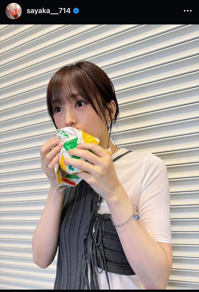 山本彩のインスタグラム＠ｓａｙａｋａ＿＿７１４から