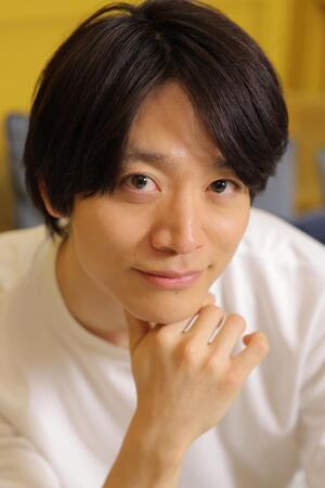 　新しい役の挑戦に瞳を輝かせる今江大地（撮影・吉澤敬太）