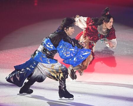 増田貴久、氷上で殺陣披露　３月はスケート経験２回→猛特訓し度肝抜く　高橋大輔さんとデュエットも