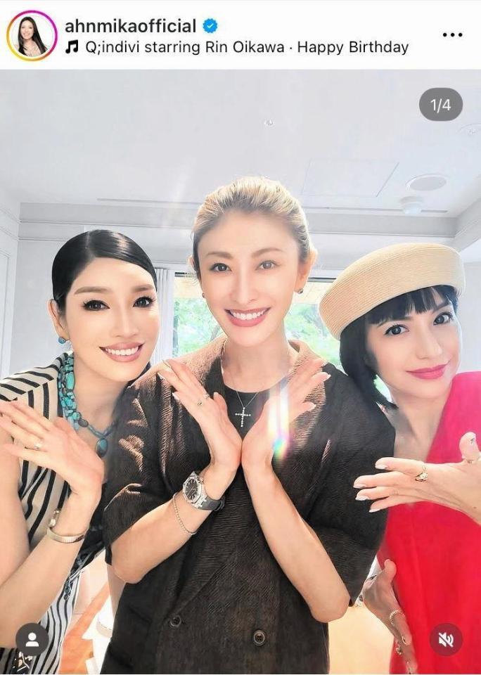 　アンミカのインスタグラム＠ａｈｎｍｉｋａｏｆｆｉｃｉａｌより