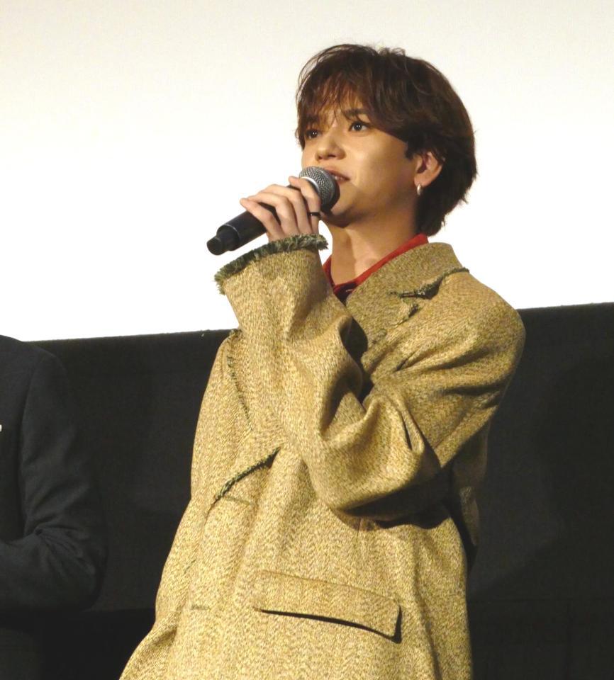 　トークする中島颯太