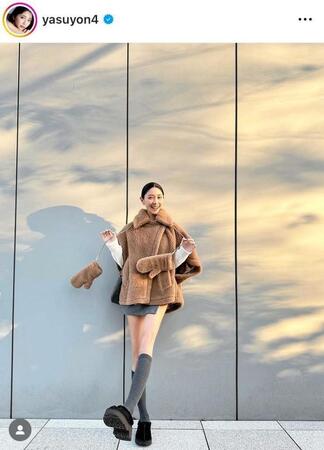 ２４年１１月の斎藤恭代のインスタグラム＠ｙａｓｕｙｏｎ４より