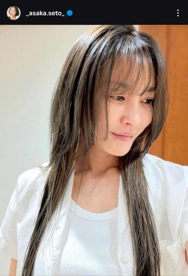 瀬戸朝香のインスタグラム＠＿ａｓａｋａ．ｓｅｔｏ＿から