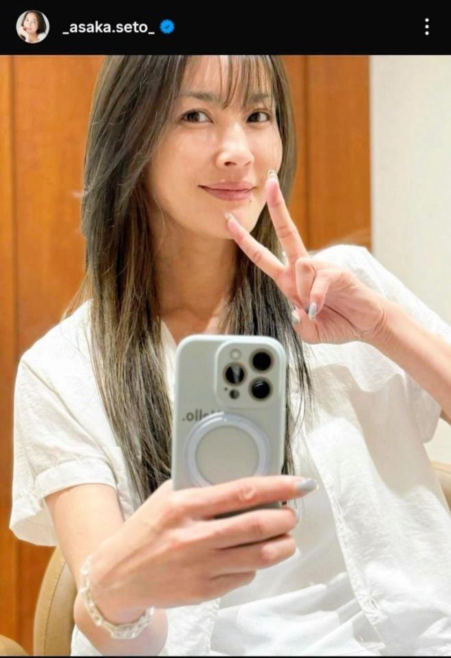 瀬戸朝香のインスタグラム＠＿ａｓａｋａ．ｓｅｔｏ＿から