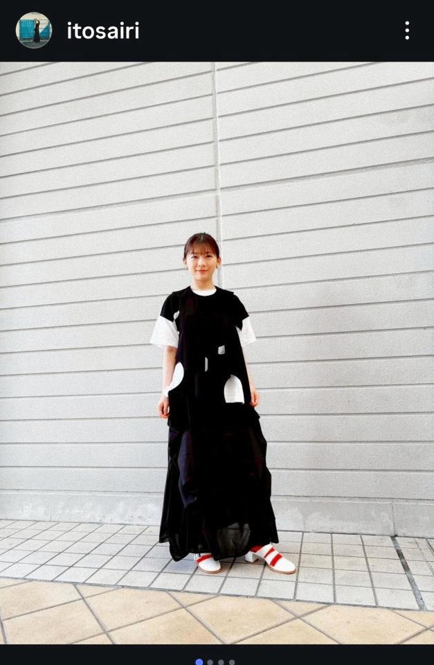 　伊藤沙莉のインスタグラム（＠ｉｔｏｓａｉｒｉ）より 