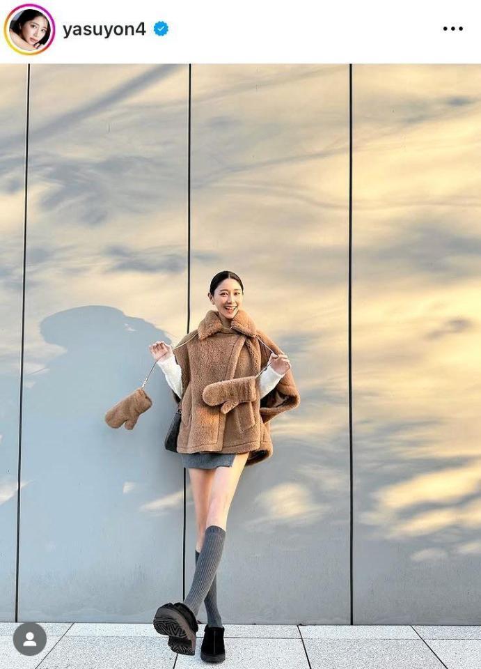 ２４年１１月の斎藤恭代のインスタグラム＠ｙａｓｕｙｏｎ４より