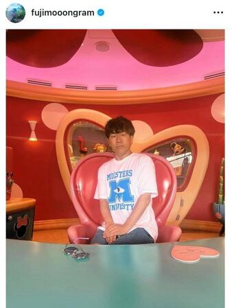 藤本敏史のインスタグラム＠ｆｕｊｉｍｏｏｏｎｇｒａｍ（６月３日付）より