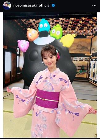 　佐々木希のインスタグラム＠ｎｏｚｏｍｉｓａｓａｋｉ＿ｏｆｆｉｃｉａｌから