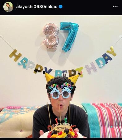　中尾明慶のインスタグラム＠ａｋｉｙｏｓｈｉ０６３０ｎａｋａｏから