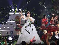 　卒業公演を行ったモーニング娘。’２５の生田衣梨奈（撮影・佐々木彰尚）