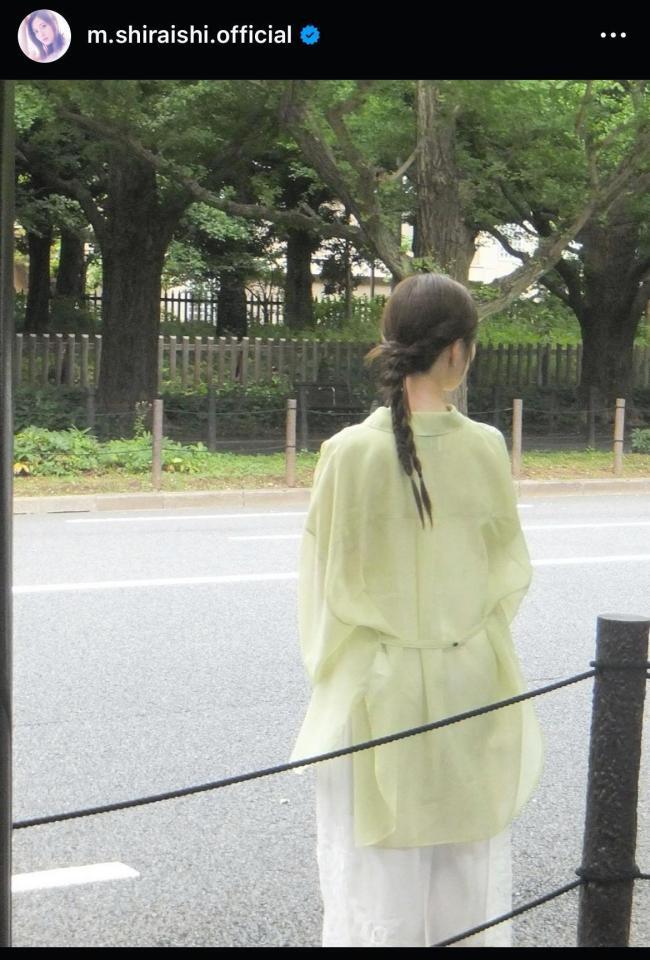 　白石麻衣のインスタグラム＠ｍ．ｓｈｉｒａｉｓｈｉ．ｏｆｆｉｃｉａｌから