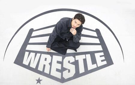 　７月１３日にＤＤＴ入団後１発目の試合に挑む武知海青（撮影・棚橋慶太）