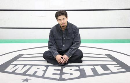 　７月１３日にＤＤＴ入団後１発目の試合に挑む武知海青（撮影・棚橋慶太）