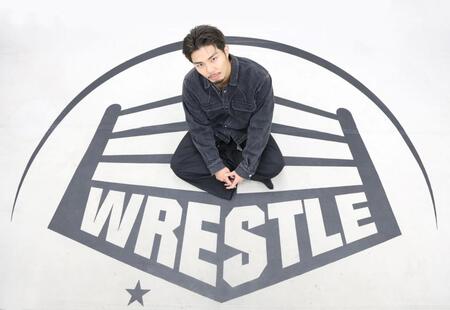 　７月１３日にＤＤＴ入団後１発目の試合に挑む武知海青（撮影・棚橋慶太）