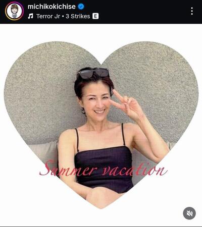 　吉瀬美智子インスタグラム＠ｍｉｃｈｉｋｏｋｉｃｈｉｓｅから