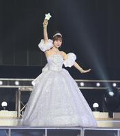 　卒業公演を行ったモーニング娘。’２５の生田衣梨奈（撮影・佐々木彰尚）