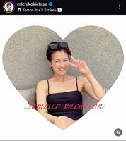 　吉瀬美智子インスタグラム＠ｍｉｃｈｉｋｏｋｉｃｈｉｓｅから