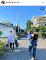 ９日付の小島瑠璃子のインスタグラム＠ｒｕｒｉｋｏ＿ｋｏｊｉｍａより