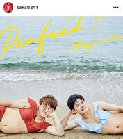 　過去にはビキニ写真集を発売のマユリカ。阪本のインスタグラム＠ｓａｋａ８２４１より