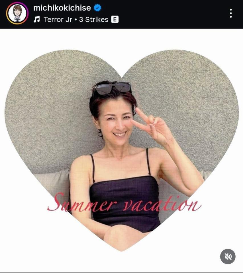 　吉瀬美智子インスタグラム＠ｍｉｃｈｉｋｏｋｉｃｈｉｓｅから
