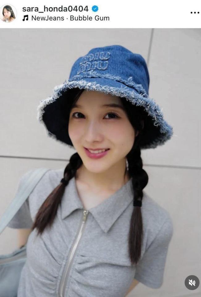 本田紗来のインスタグラム＠ｓａｒａ＿ｈｏｎｄａ０４０４より