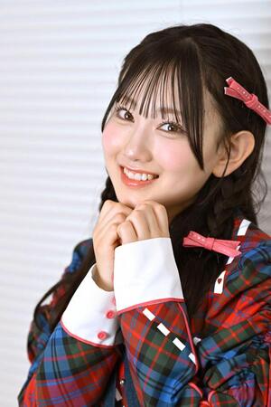 　地元・鳥取への愛が止まらないＡＫＢ４８・徳永羚海（撮影・伊藤笙子）