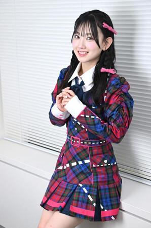 　地元・鳥取への愛が止まらないＡＫＢ４８・徳永羚海（撮影・伊藤笙子）