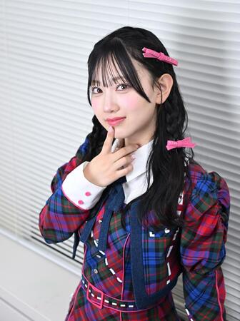 　地元・鳥取への愛が止まらないＡＫＢ４８・徳永羚海（撮影・伊藤笙子）