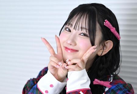 　地元・鳥取への愛が止まらないＡＫＢ４８・徳永羚海（撮影・伊藤笙子）