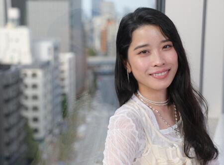 　女優として活躍の場を広げる円井わん（撮影・西岡正）