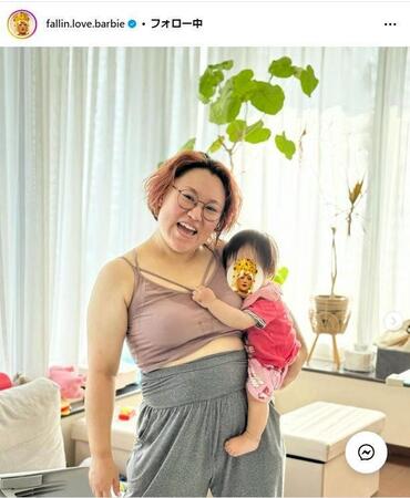 　バービーのインスタグラム＠ｆａｌｌｉｎ．ｌｏｖｅ．ｂａｒｂｉｅから