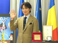 　一人芝居「ヨナ～Ｊｏｎａｈ～」の記者会系に出席した佐々木蔵之介