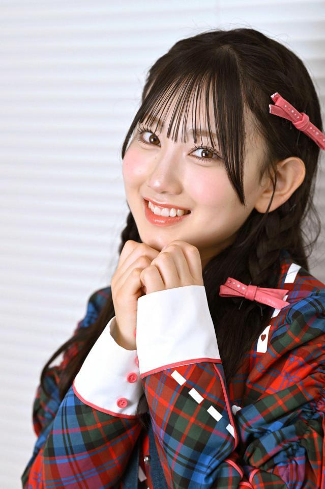 　地元・鳥取への愛が止まらないＡＫＢ４８・徳永羚海（撮影・伊藤笙子）