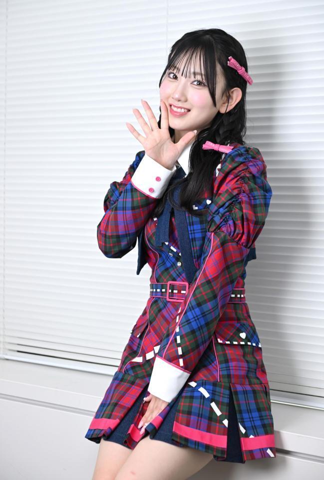 　地元・鳥取への愛が止まらないＡＫＢ４８・徳永羚海（撮影・伊藤笙子）