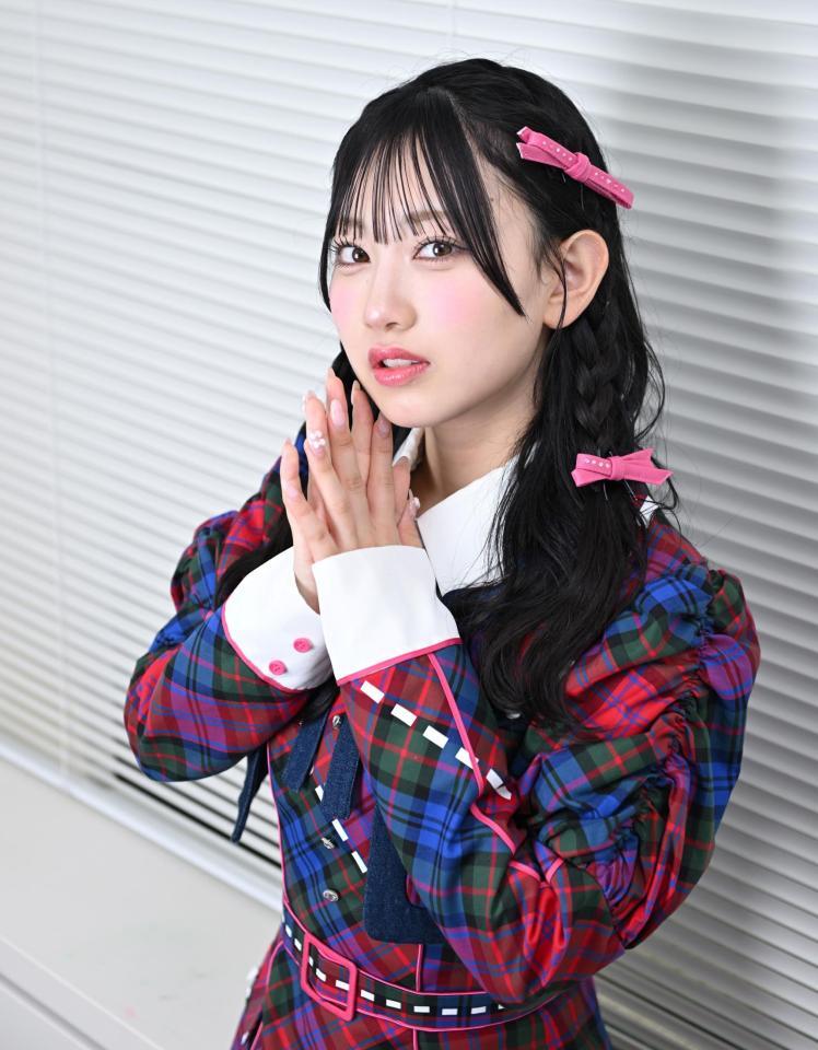 　地元・鳥取への愛が止まらないＡＫＢ４８・徳永羚海（撮影・伊藤笙子）