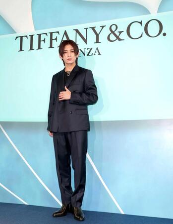 　登場した山田涼介（撮影・西岡正）