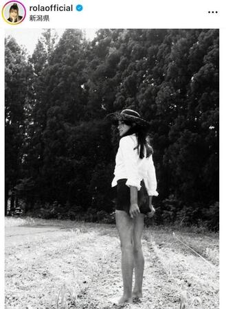ローラのインスタグラム＠ｒｏｌａｏｆｆｉｃｉａｌより 