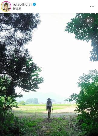ローラのインスタグラム＠ｒｏｌａｏｆｆｉｃｉａｌより 