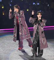 　２人で初めてのドームツアーで観客を魅了するＫｉｎｇ＆Ｐｒｉｎｃｅ（撮影・伊藤笙子）