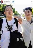 　長田庄平のインスタグラム＠ｏｓａｄａｓｈｏｕｈｅｉから