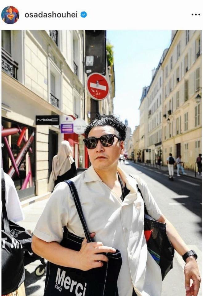 　長田庄平のインスタグラム＠ｏｓａｄａｓｈｏｕｈｅｉから