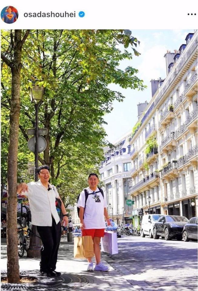 　長田庄平のインスタグラム＠ｏｓａｄａｓｈｏｕｈｅｉから
