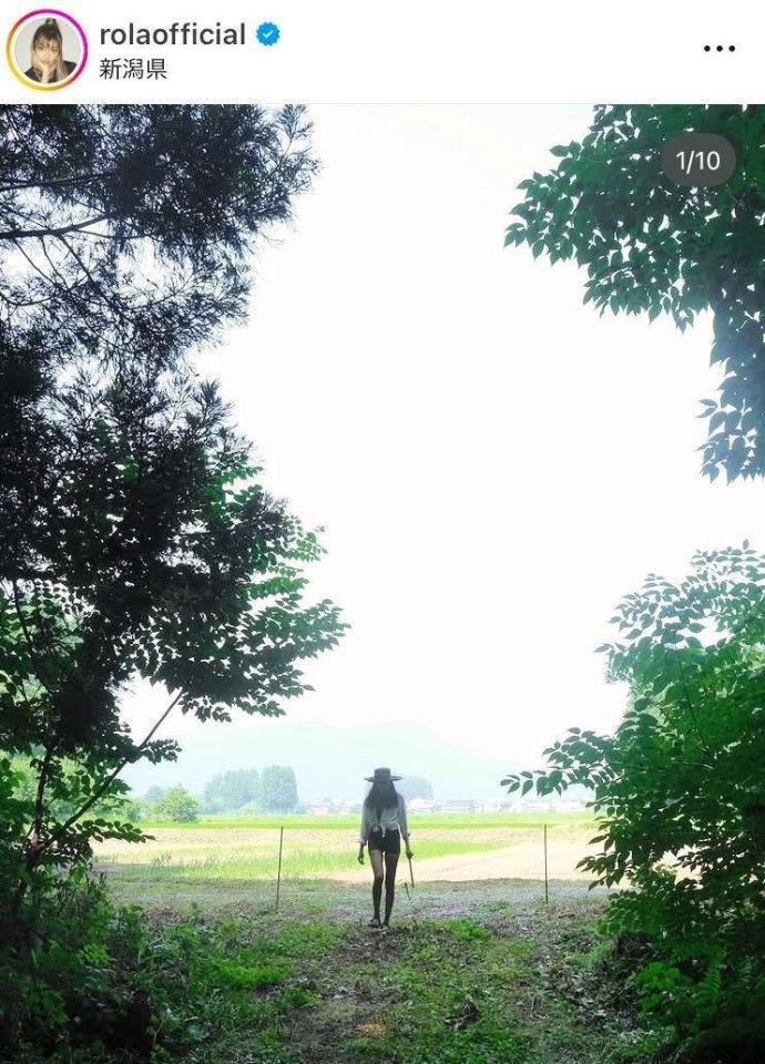 ローラのインスタグラム＠ｒｏｌａｏｆｆｉｃｉａｌより 