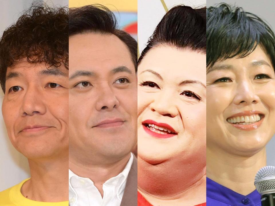　（左から）上田晋也、有田哲平、マツコ・デラックス、有働由美子アナ