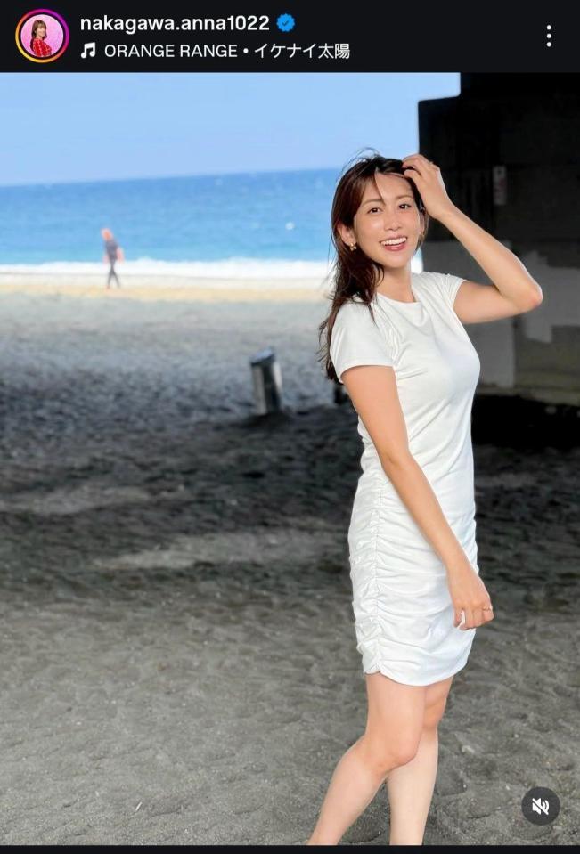 中川安奈インスタグラム＠ｎａｋａｇａｗａ．ａｎｎａ１０２２から