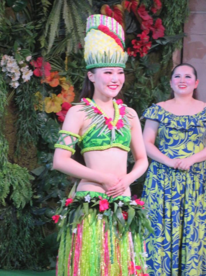 デビューした新人フラガールのＡＭＩ