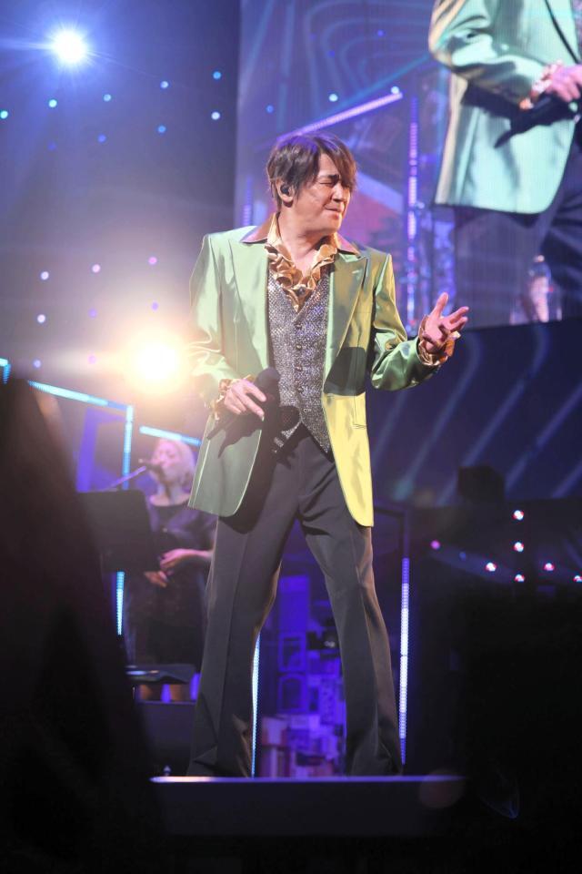 　「Ｍａｓａｈｉｋｏ　Ｋｏｎｄｏ　４５ｔｈ　Ａｎｎｉｖｅｒｓａｒｙ　Ｂｉｒｔｈｄａｙ　Ｌｉｖｅ　２０２５」でパフォーマンスを行う近藤真彦