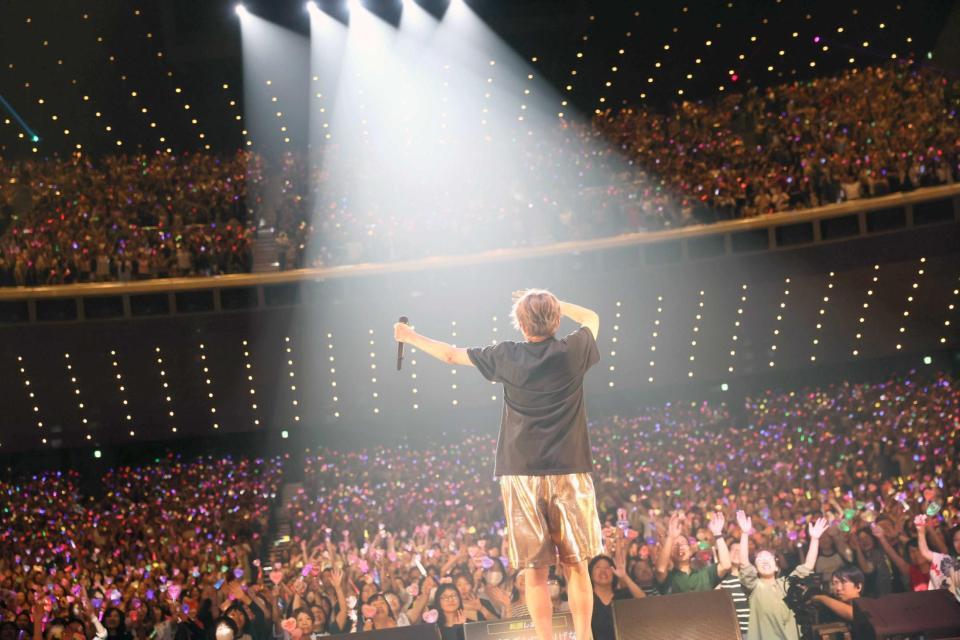 　「Ｍａｓａｈｉｋｏ　Ｋｏｎｄｏ　４５ｔｈ　Ａｎｎｉｖｅｒｓａｒｙ　Ｂｉｒｔｈｄａｙ　Ｌｉｖｅ　２０２５」でパフォーマンスを行う近藤真彦